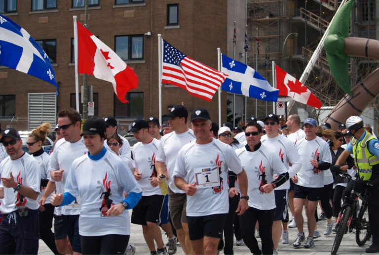 Course au flambeau Olympiques spéciaux Québec